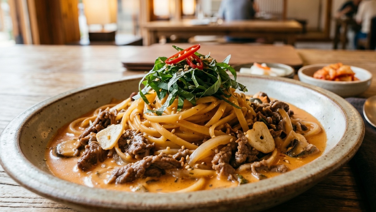 이런 한식 파스타 보셨나요?…30일 '생방송 투데이' 퇴근길 맛집은?