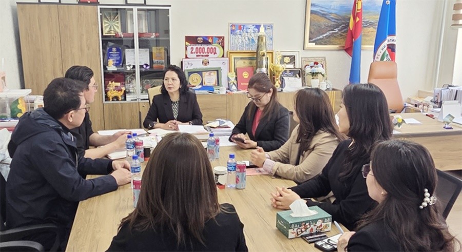 광주여대는 지난 25일부터 26일까지 이틀간 몽골 울란바토르에서 개최된 ‘광주·전남 지역 특화 몽골 한국유학박람회’에 참가해 활발한 유학생 유치 활동을 전개했다. / 광주여대