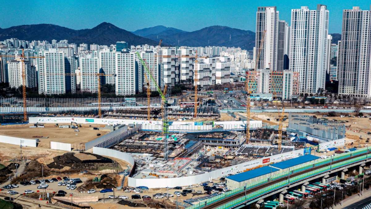 지난 1월 경기 구리시 구리갈매역세권공공주택지구의 모습. / 뉴스1