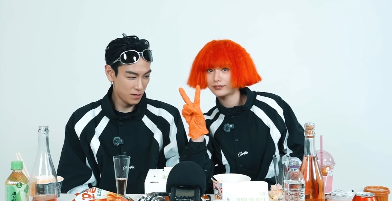T.O.P and Nana on the ASMR video one time YouTubers / T.O.P YouTube