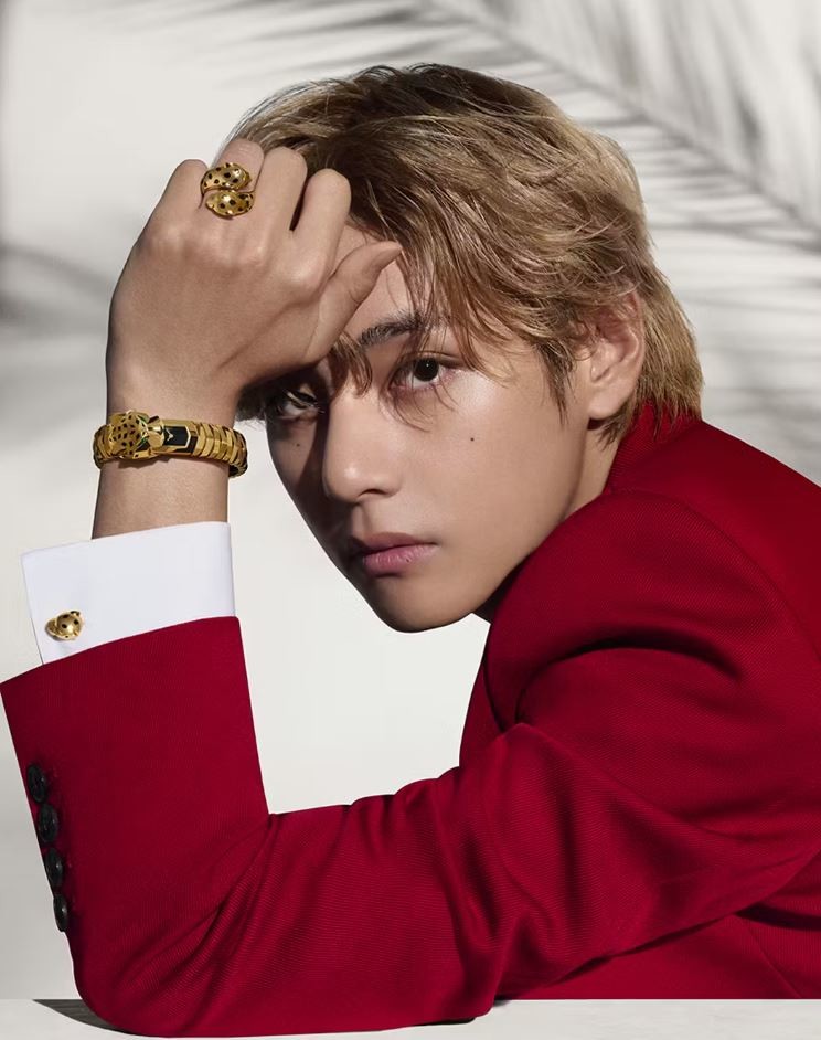 BTS V Official Photoshoot / Cartier