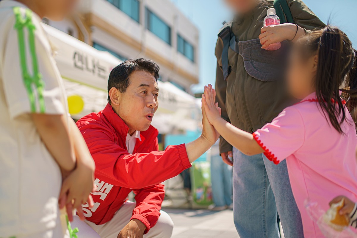 백영현 포천시장 후보, '아이 키우기 편한 도시' 승부수
