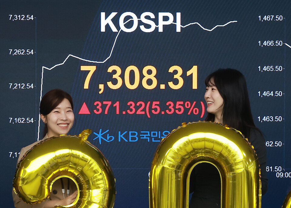 코스피 7000선 돌파 / KB국민은행 제공