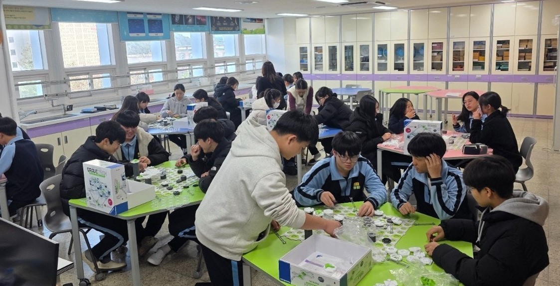전년도 대전수학문화관 융합수학체험교실 모습 / 사진=대전시교육청