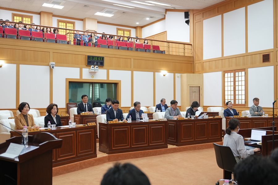 경산시의회, 제269회 임시회 개회 