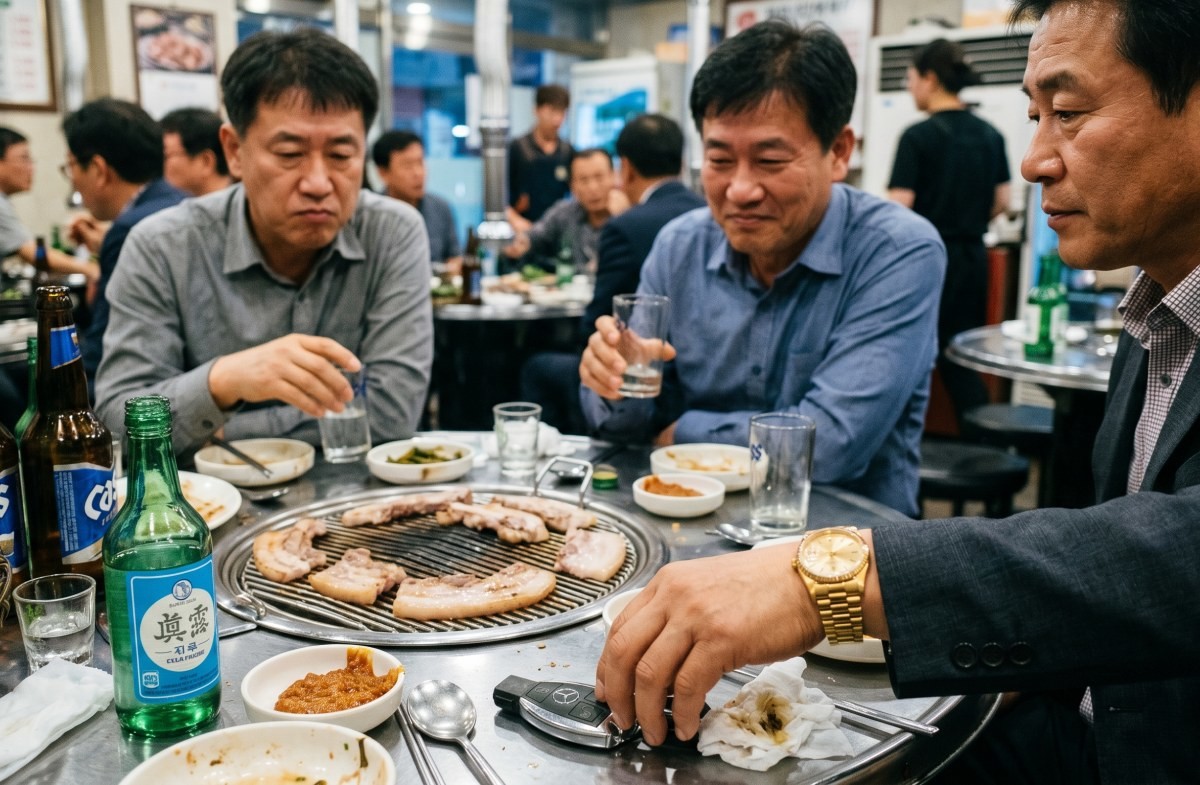 동창 모임 첫 번째 금기 사항은 '돈 자랑'. 기사 내용 토대로 AI툴 활용해 제작한 자료사진.