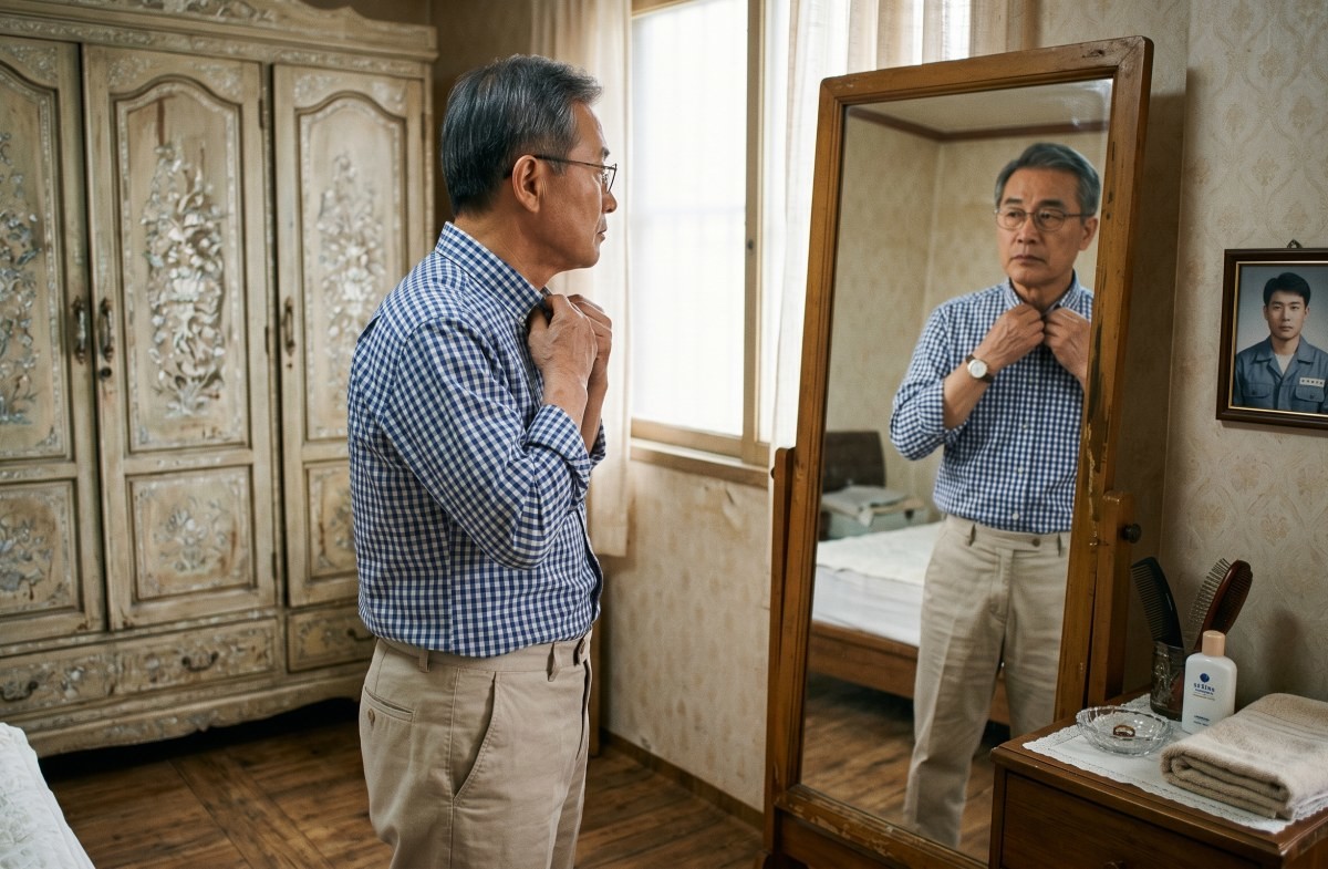 나이 들수록 더 중요해지는 중년의 옷차림. 기사 내용 토대로 AI툴 활용해 제작한 자료사진.
