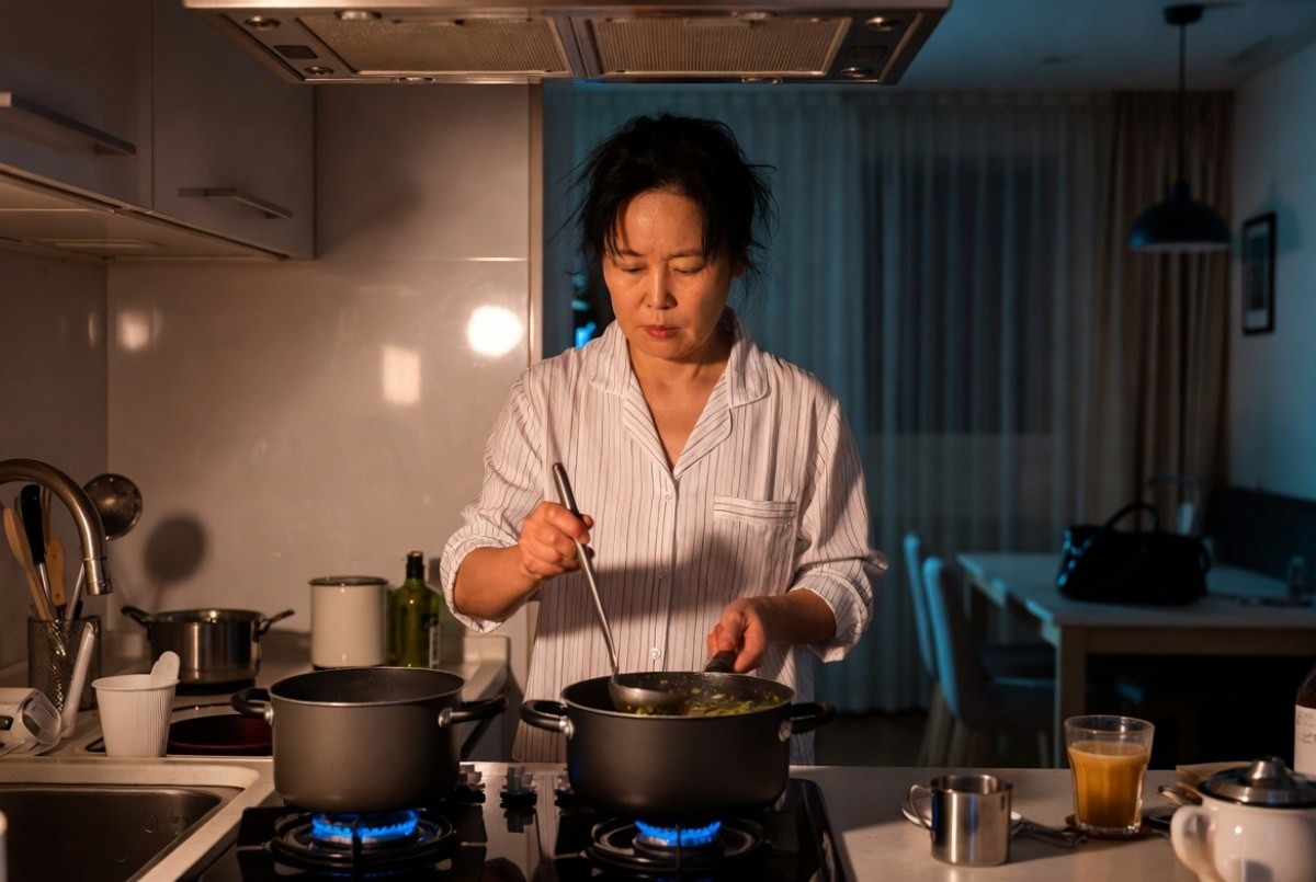 때론 배우자가 밉더라도 미역국은 끓여 주기. 기사 내용 토대로 AI툴 활용해 제작한 자료사진.