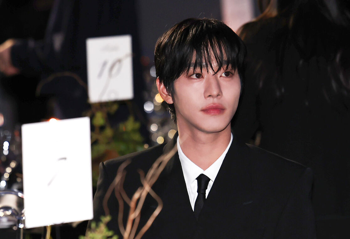 배우 안효섭 스테이지28에서 열린 제15회 아름다운예술인상 시상식에 참석해 자리하고 있다. / 뉴스 1
