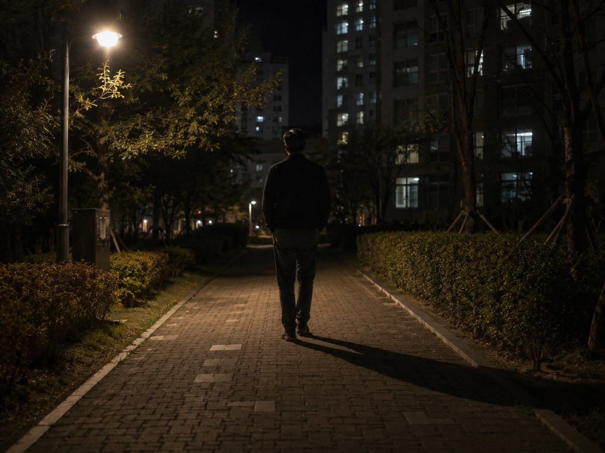 '1위 인생은 결국 혼자 걷는 길이었다' 기사 내용 이해를 돕기 위해 제작한 AI 이미지
