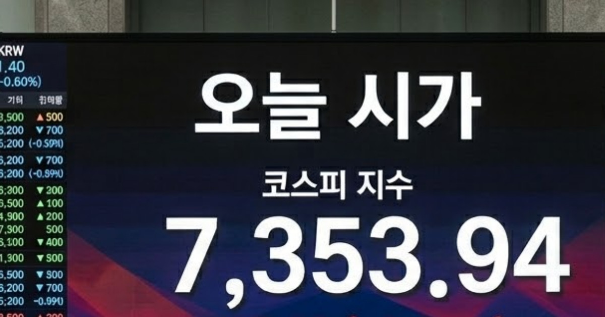 코스피 폭락…휴전 협상 중 날아든 소식에 '반도체 랠리' 멈췄다