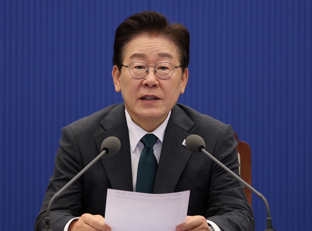발언 중인 이재명 대통령 / 뉴스1