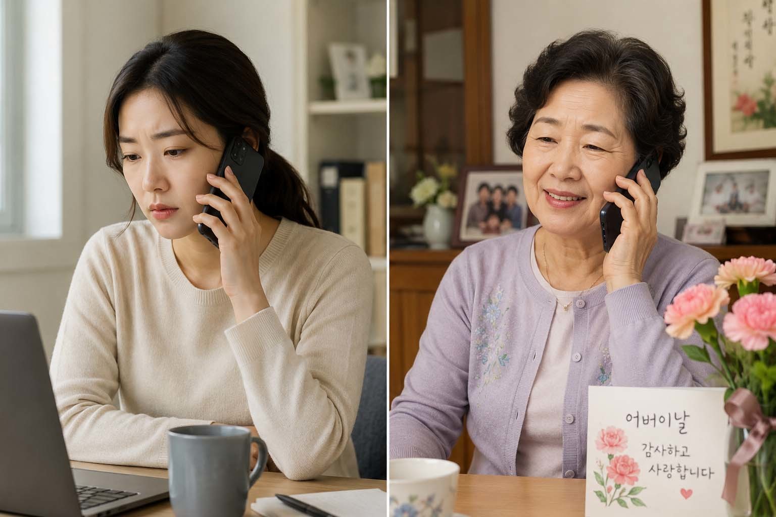 "어버이날에 시부모한테까지 전화 꼭 해야 해요?".. 네티즌 반응 어떨까