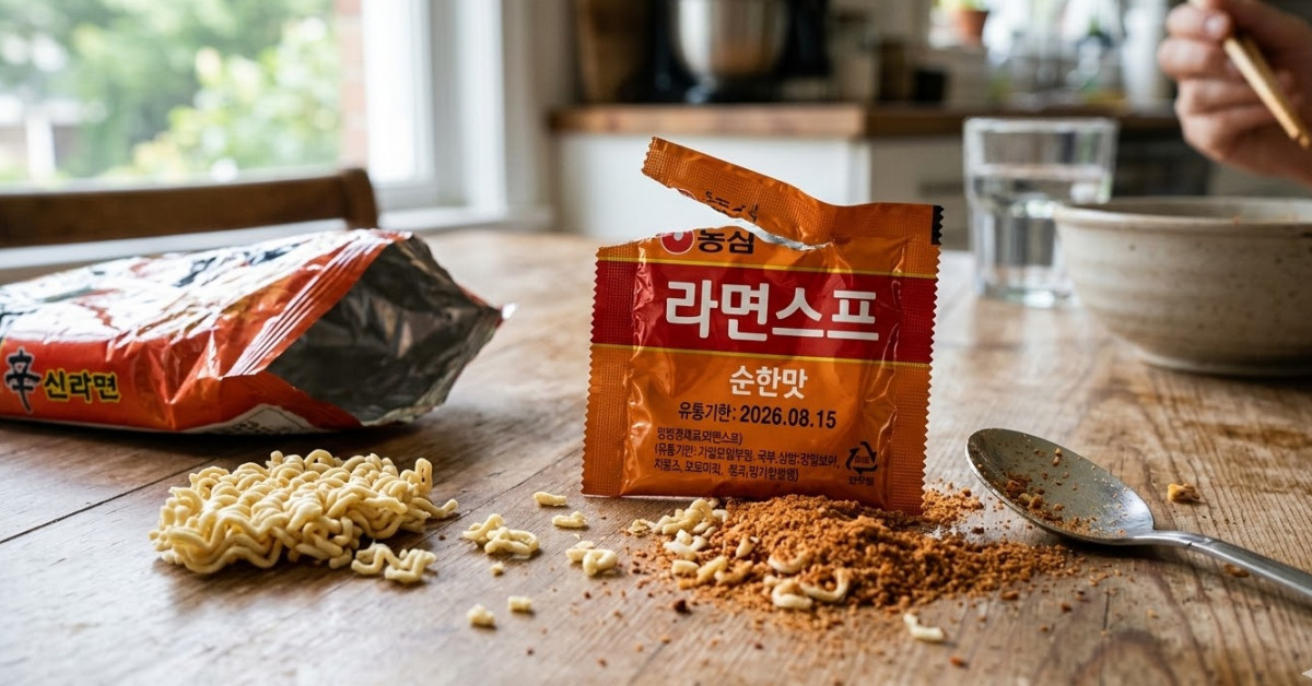 지금껏 그냥 버렸다면 손해… '라면수프' 이렇게 사용하면 끝내줍니다