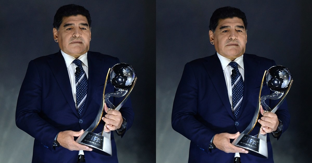 '축구의 신' 디에고 마라도나 / 뉴스1