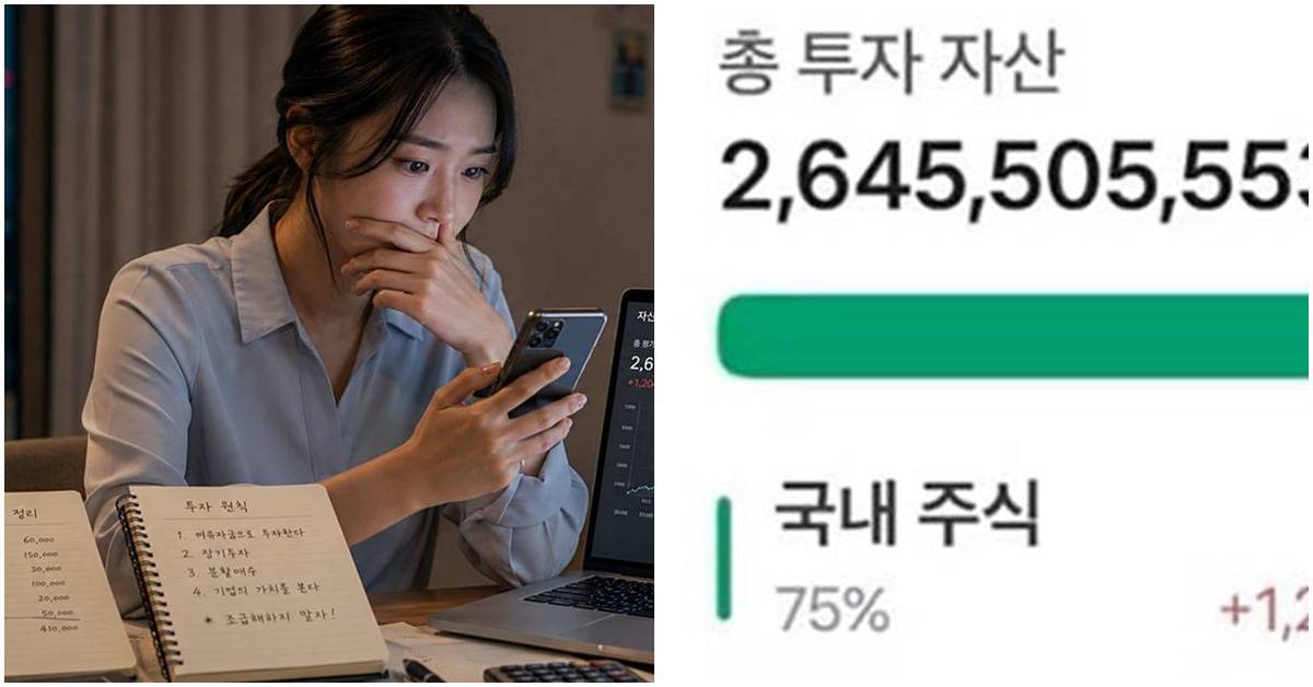 “삼전 나락 때부터 계속 샀다”…26억 계좌 인증한 '흙수저' 92년생 여성 