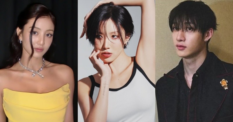 트와이스 지효, 화사, 스트레이키즈 방찬 / 인스타그램 제공