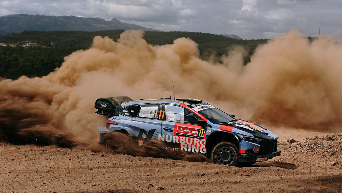 2026 WRC 포르투갈 랠리의 i20 N Rally1. / 현대자동차