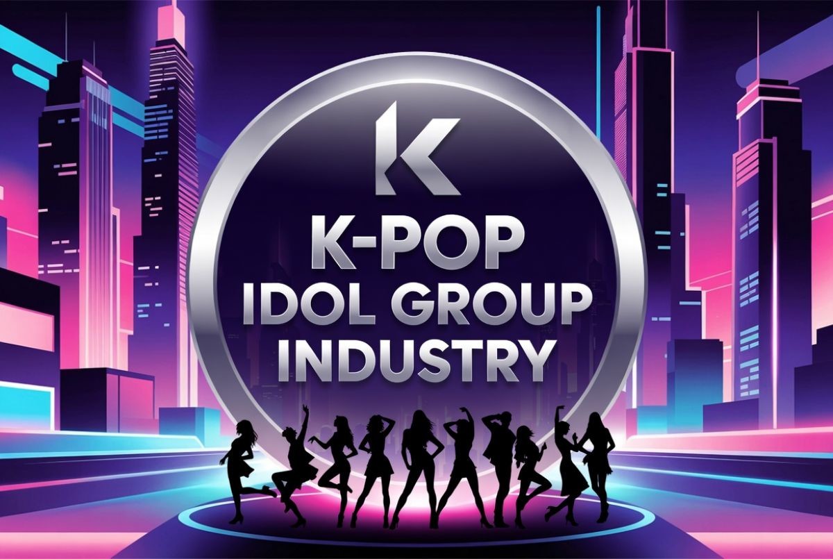K-pop 산업 일러스트. 기사 내용 토대로 AI툴 활용해 제작한 자료사진.