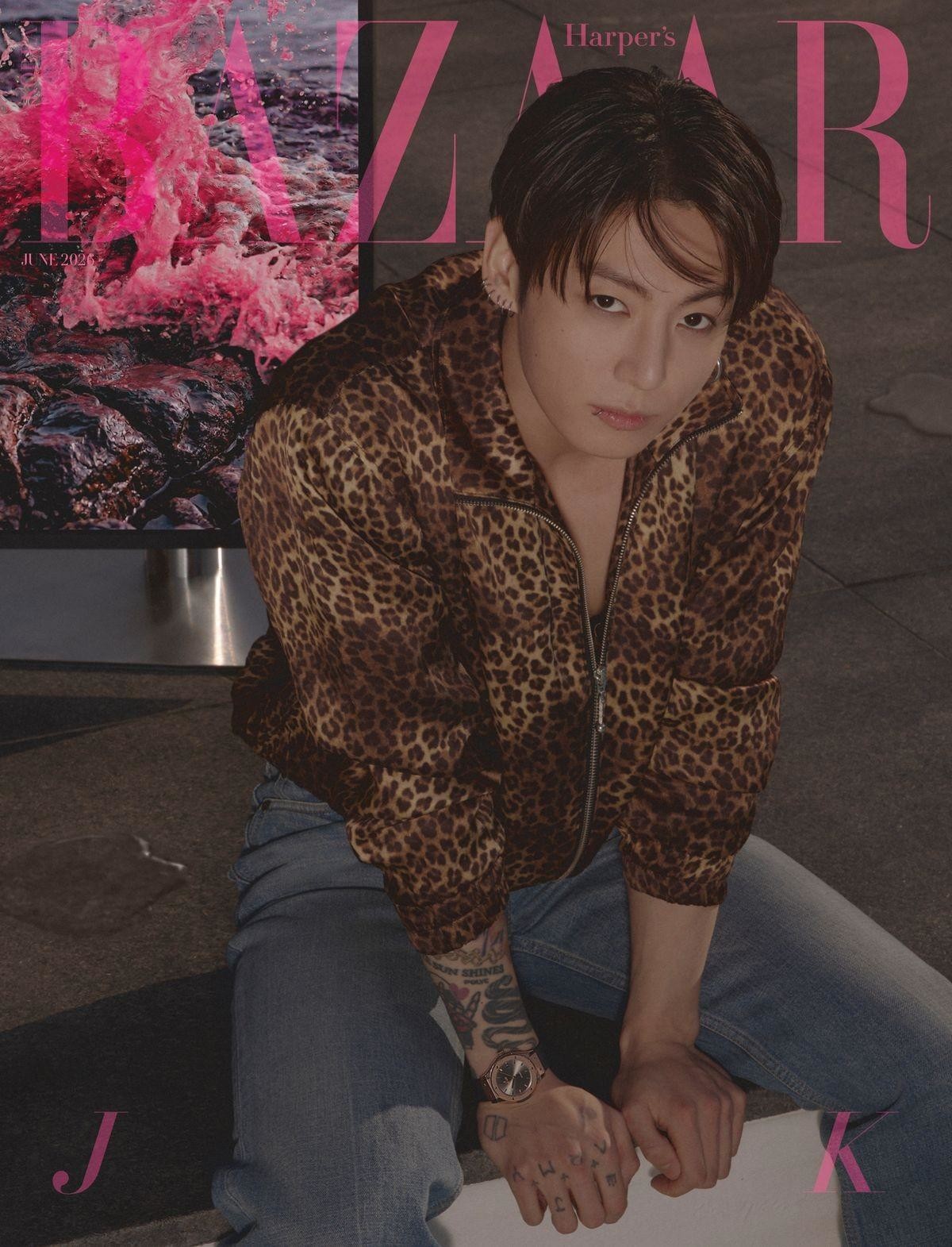 June 2026 Edition Cover with Jungkook  / Harper’s Bazaar Korea