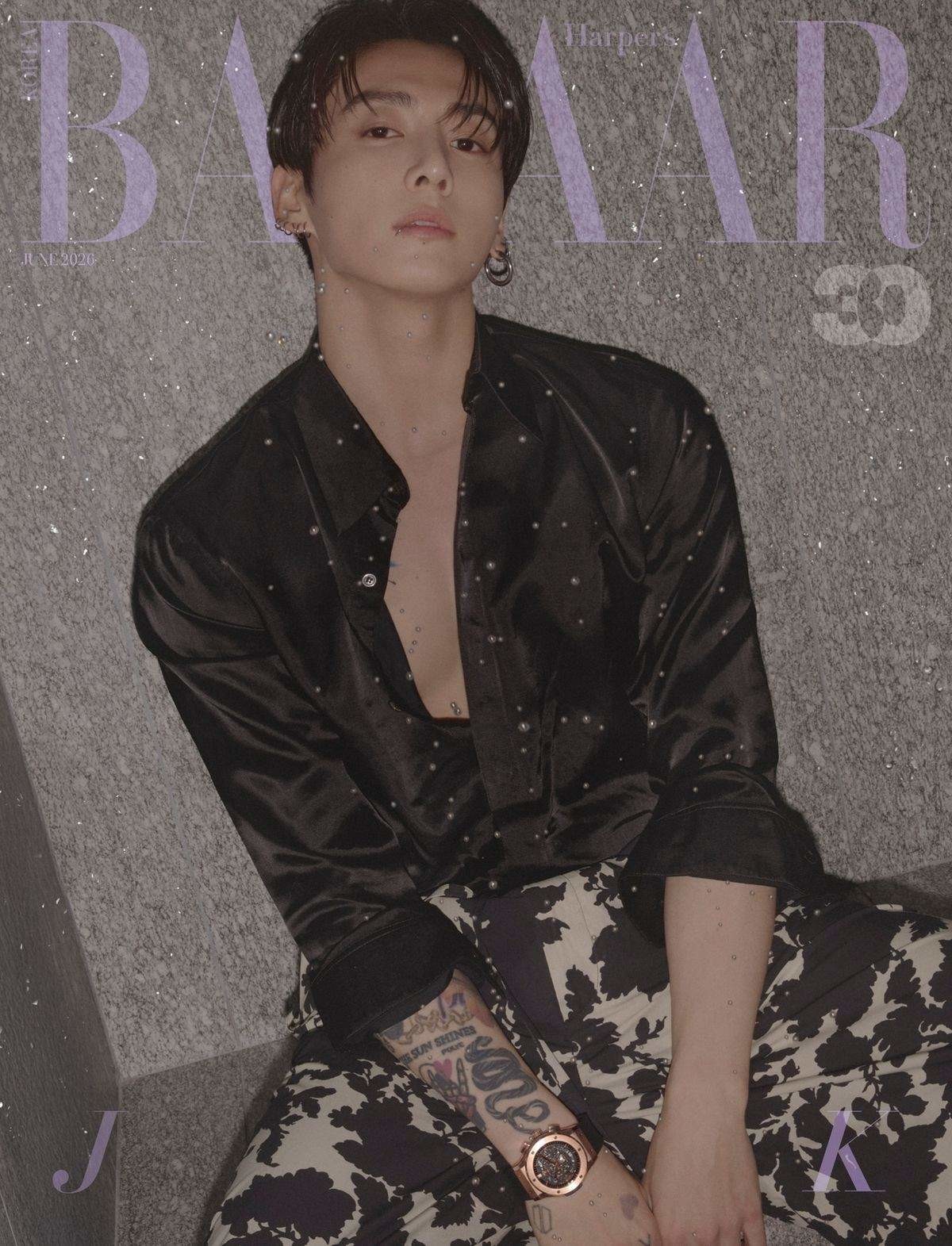 June 2026 Edition Cover with Jungkook  / Harper’s Bazaar Korea