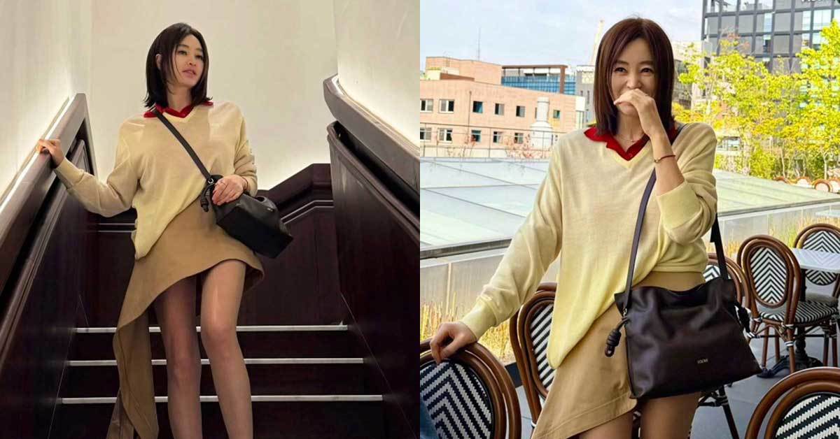 “55세 맞아?”…김혜수, 미니스커트·투피스에 드러난 몸매 '발칵'