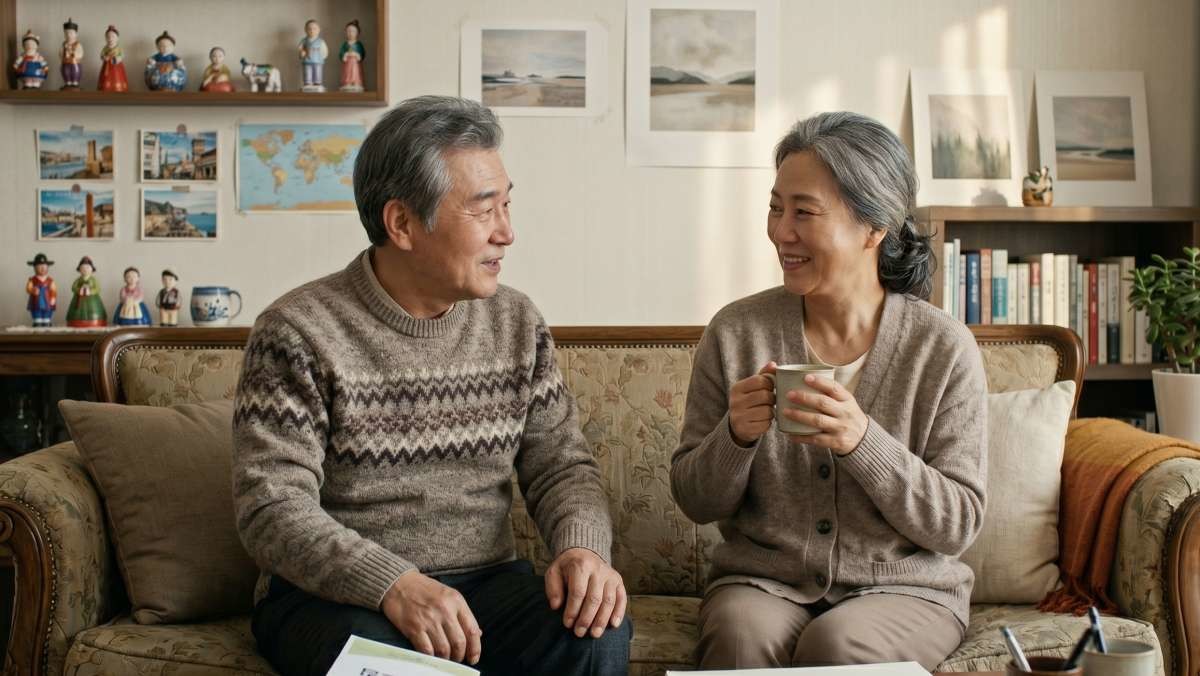 60 이후 곁에 둬야 할 사람은 따로 있다. 기사 내용 토대로 AI툴 활용해 제작한 자료사진.