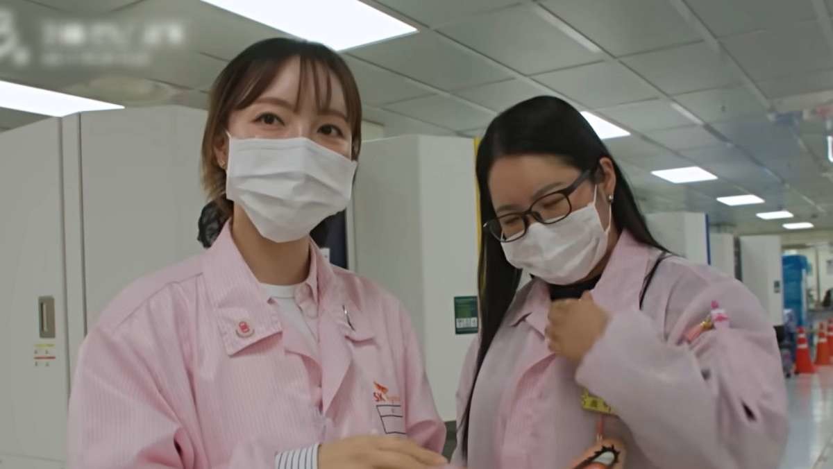 SK 하이닉스 이천캠퍼스에서 근무 중인 엔지니어. / KBS2 '다큐멘터리 3일'
