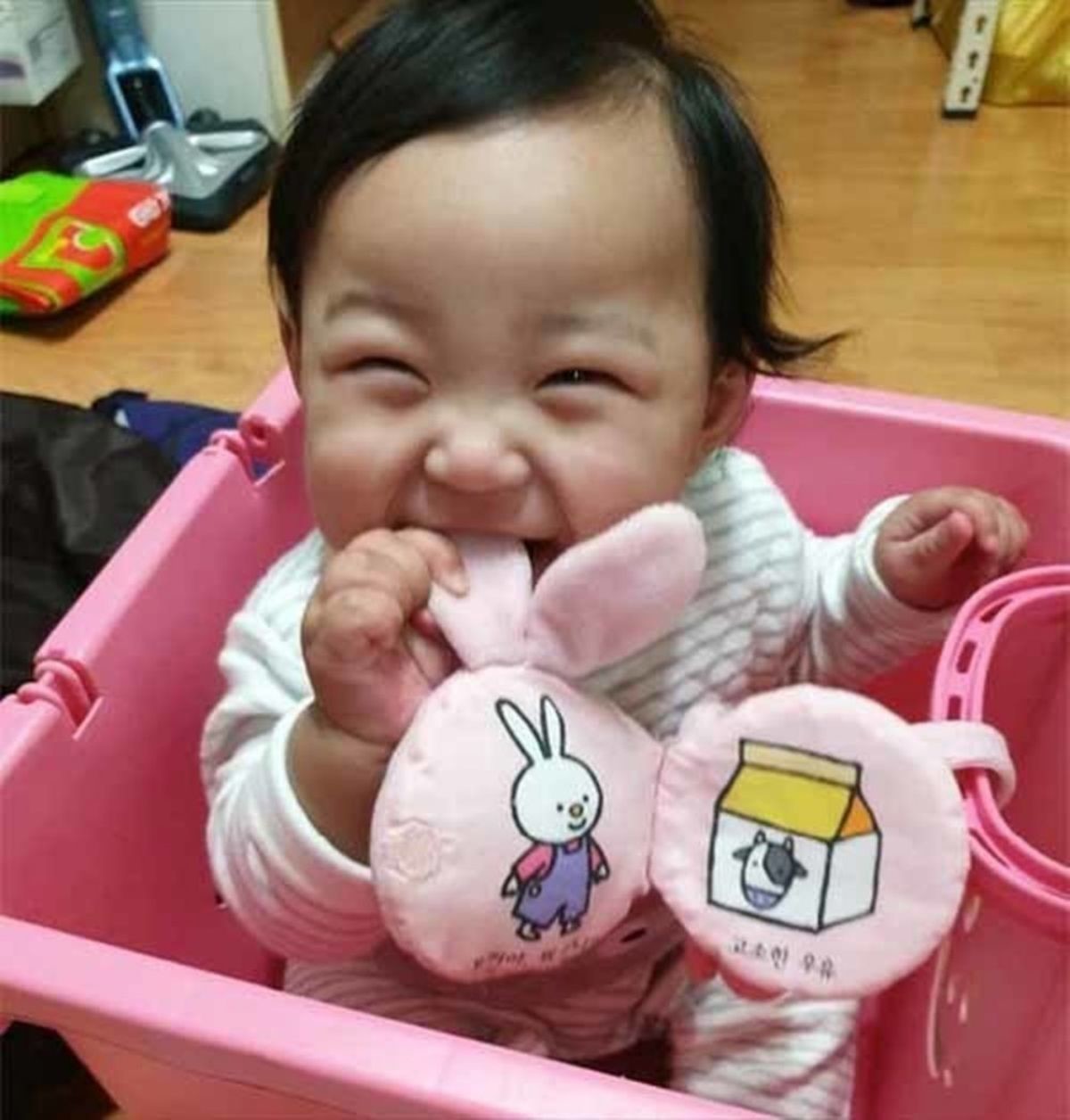 해맑았던 정인이 생전 모습. / SBS '그것이 알고 싶다'
