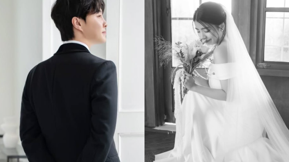 "무대에서 동반자를 만나..." 같은 시간에 깜짝 결혼 소식 전한 '뮤지컬 배우 부부'