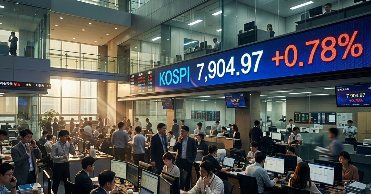 7873 출발해 오늘 7900선 점령할까…0.78% 급등한 오늘 아침 시장 상황
