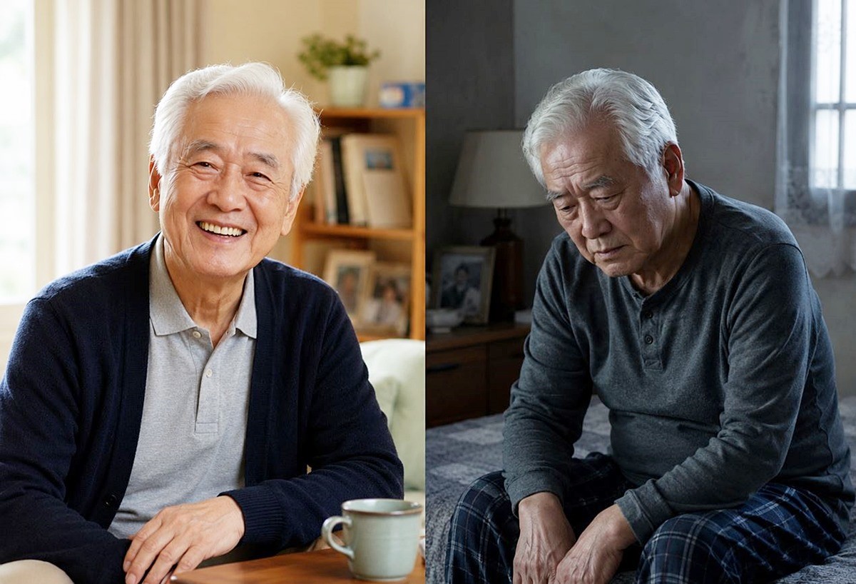 행복한 노후와 불행한 노후가 갈리는 현금 보유 기준은 어떻게 될까? 기사 이해를 돕기 위해 AI를 활용해 제작한 자료 사진. 실제 모습과 다소 차이가 있을 수 있음.