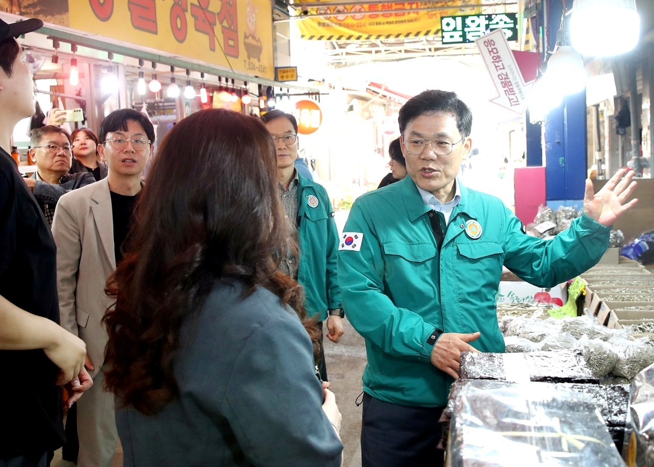 대전 서구, 도마큰시장 안전점검 실시
