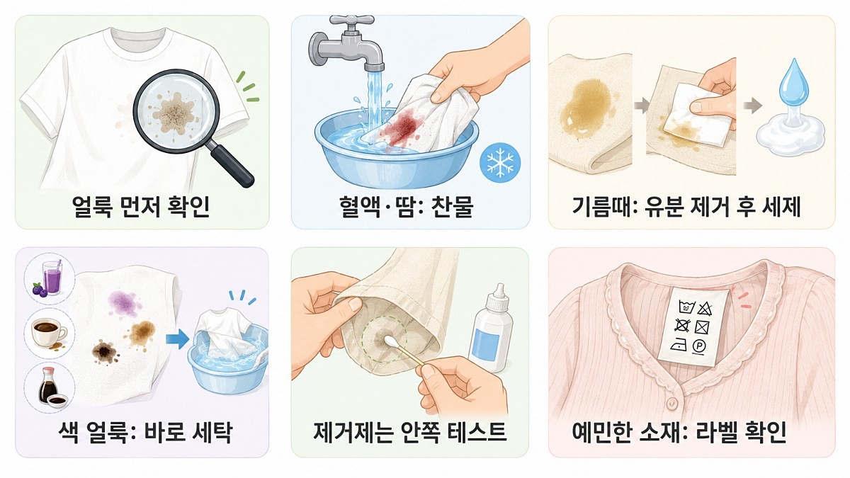 [삽화] 오염에는 애벌빨래를 먼저 해야 한다. AI 제작.