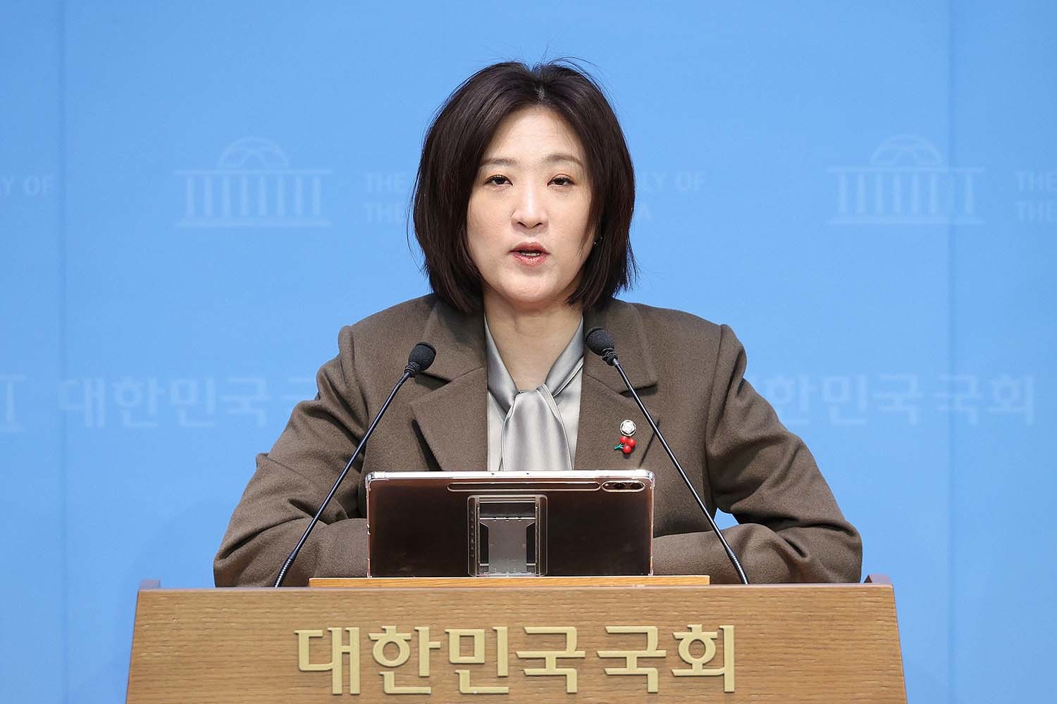 최보윤 국민의힘 중앙선거대책위원회 공보단장 / 뉴스1