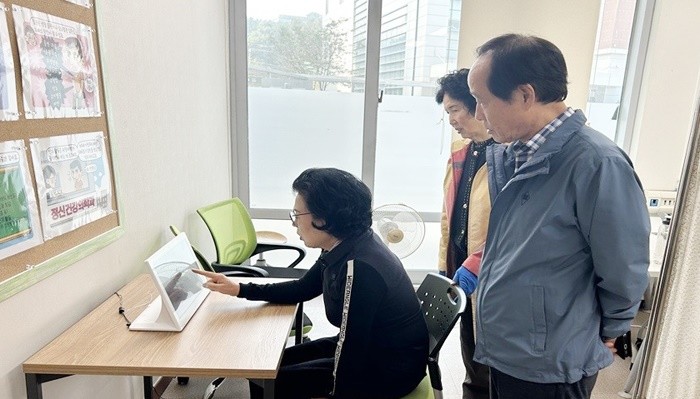 광주시가 언제 어디서나 AI 기술이 구현되는 ‘모두의 AI, 실증도시 광주’를 목표로 도심 전체를 혁신 기술들로 채운다. / 광주시
