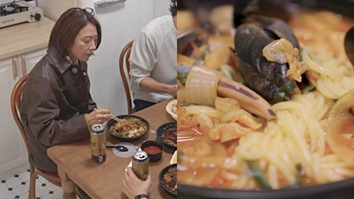 톱배우 김희애가 짬뽕 먹는 방법?! / 쿠팡플레이 '봉주르빵집'