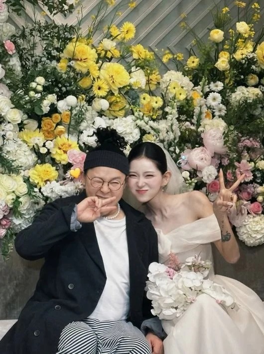 최준희 결혼식에 하객으로 참석한 이영자 / 최준희 인스타그램