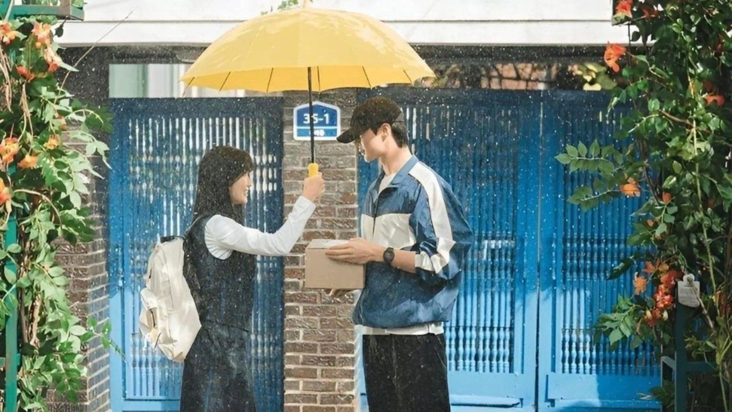 드라마 ‘선재 업고 튀어’ 속 우산 장면 / tvN