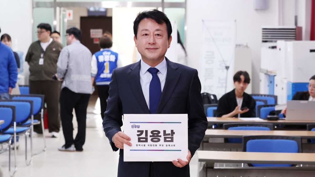 김용남 더불어민주당 경기 평택을 국회의원 재선거 후보. / 뉴스1