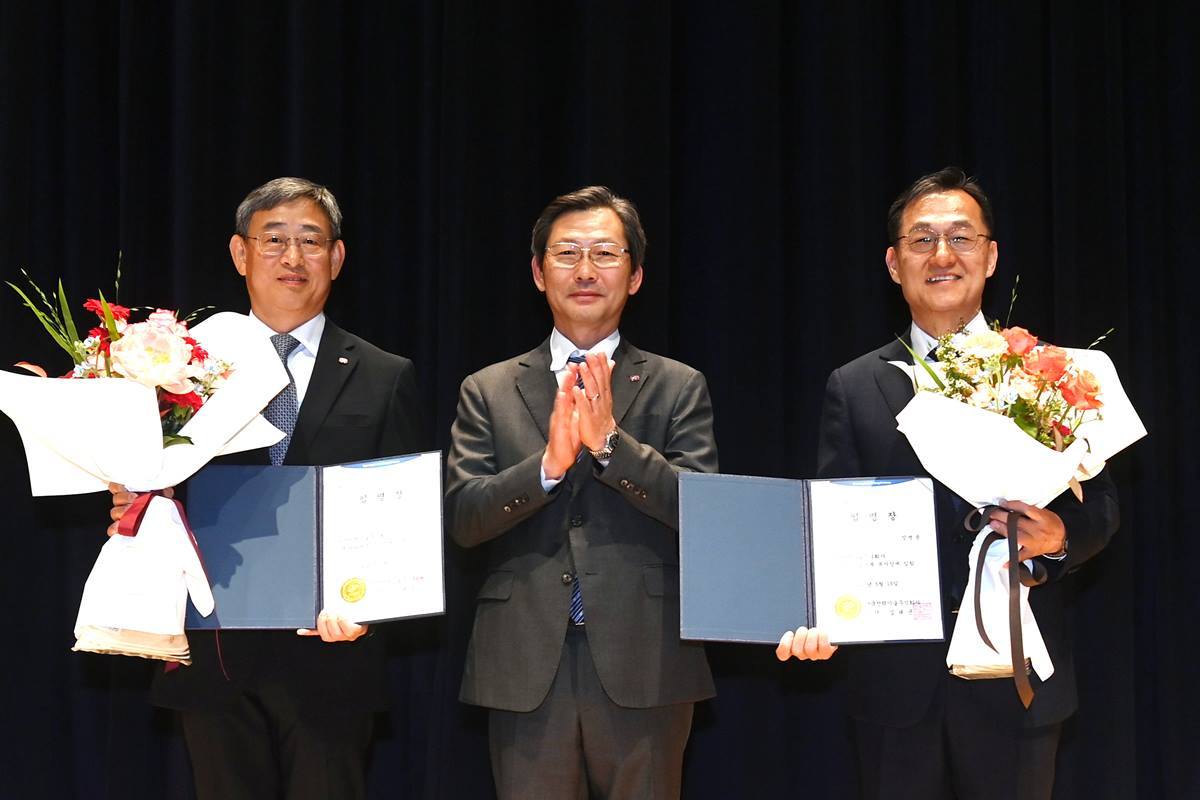 한국전력기술, 김종민·장병용 신임 상임이사 취임...AI 기반 엔지니어링 체계 고도화에 속도
