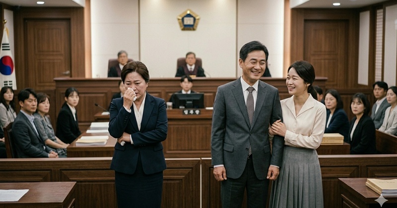 상간녀가 상대 남성 아내에게 손해배상 요구하자, 판사가 딱 '17만원' 결정한 이유 