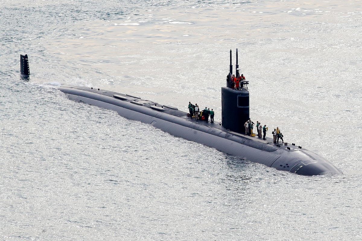 미국 핵추진 잠수함 '그린빌함'(SSN-772·6900톤급) / 뉴스1