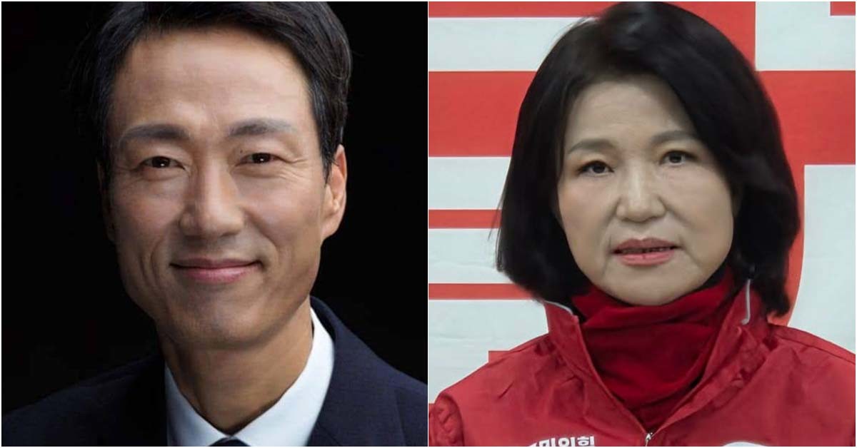 6·3 지방선거일에 치러지는 대구 달성군 국회의원 보궐선거에서 맞붙는 박형룡 더불어민주당 후보(왼쪽)와 이진숙 국민의힘 후보. / 두 후보 페이스북