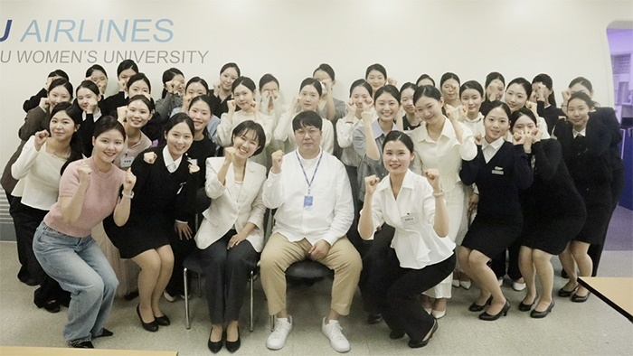 광주여대, 중동항공 취업설명회 열어