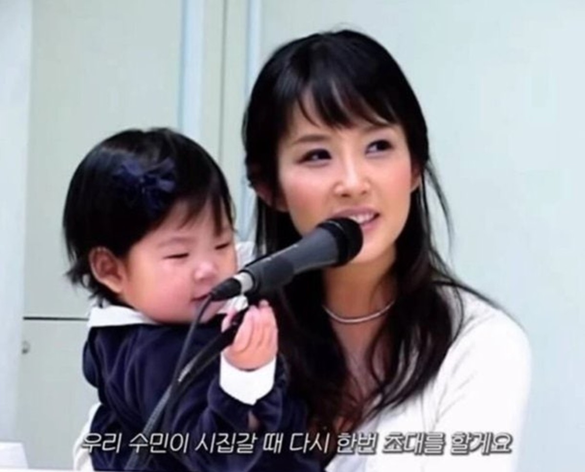 과거 최준희 돌잔치에서 하객들에게 감사 인사를 전하는 최진실 / 최준희 인스타그램