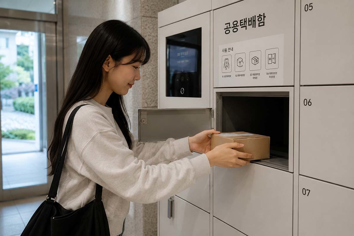 “여기는 오피스텔인데요, 어떤 여자가 입던 속옷을 문고리 거래로 팔고 있어요“