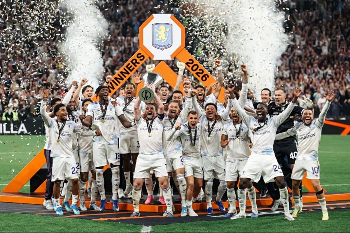 아스톤 빌라가 UEFA 유로파리그(UEL)에서 우승을 차지했다. / 아스톤 빌라 인스타그램