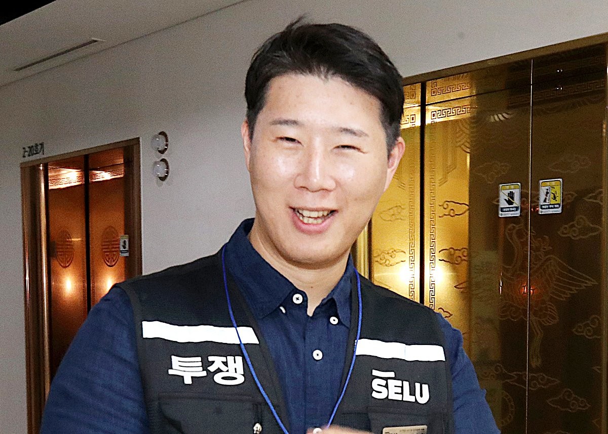 최승호 삼성그룹 초기업노동조합 삼성전자지부(초기업노조) 위원장 자료 사진 / 뉴스1