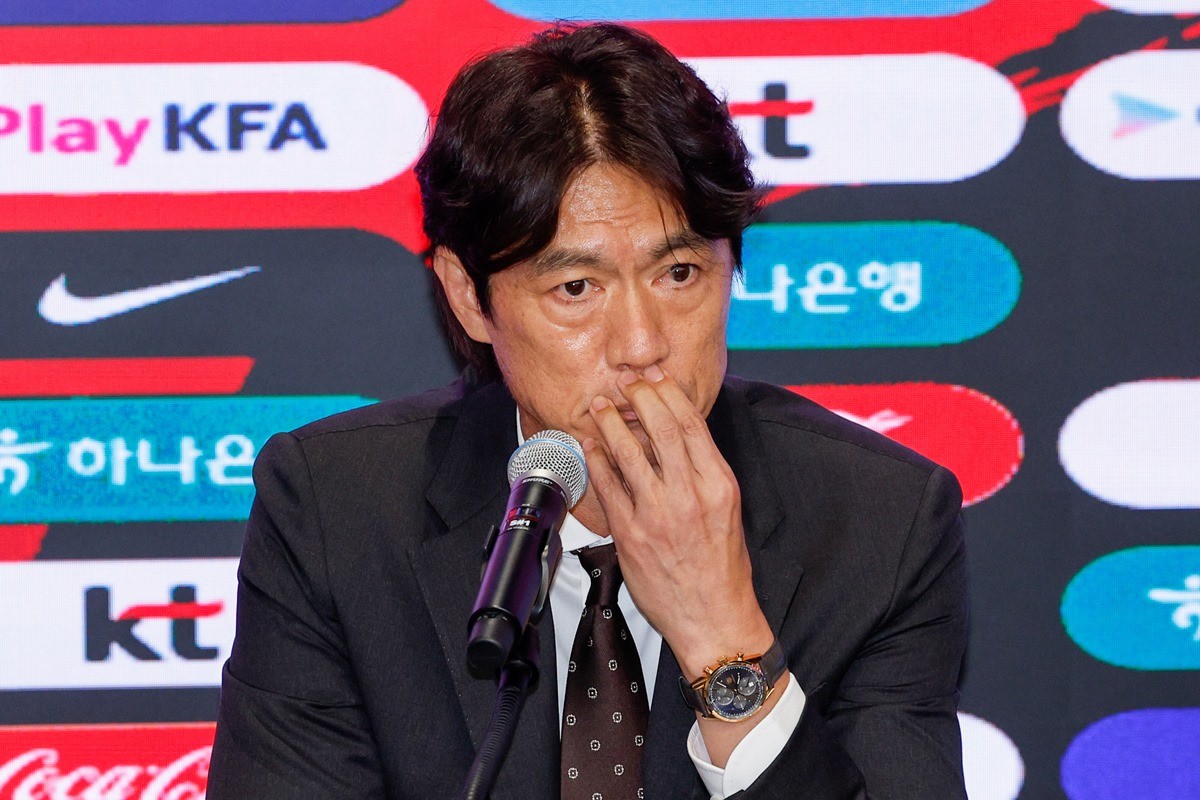 한국 축구대표팀 홍명보 감독 / 뉴스1